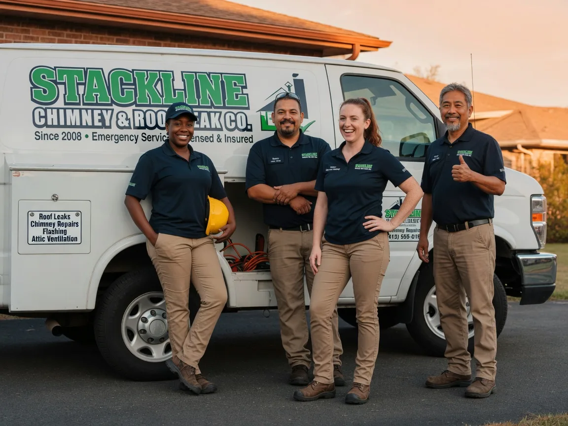 Chimney flashing repair company in Starr, SC